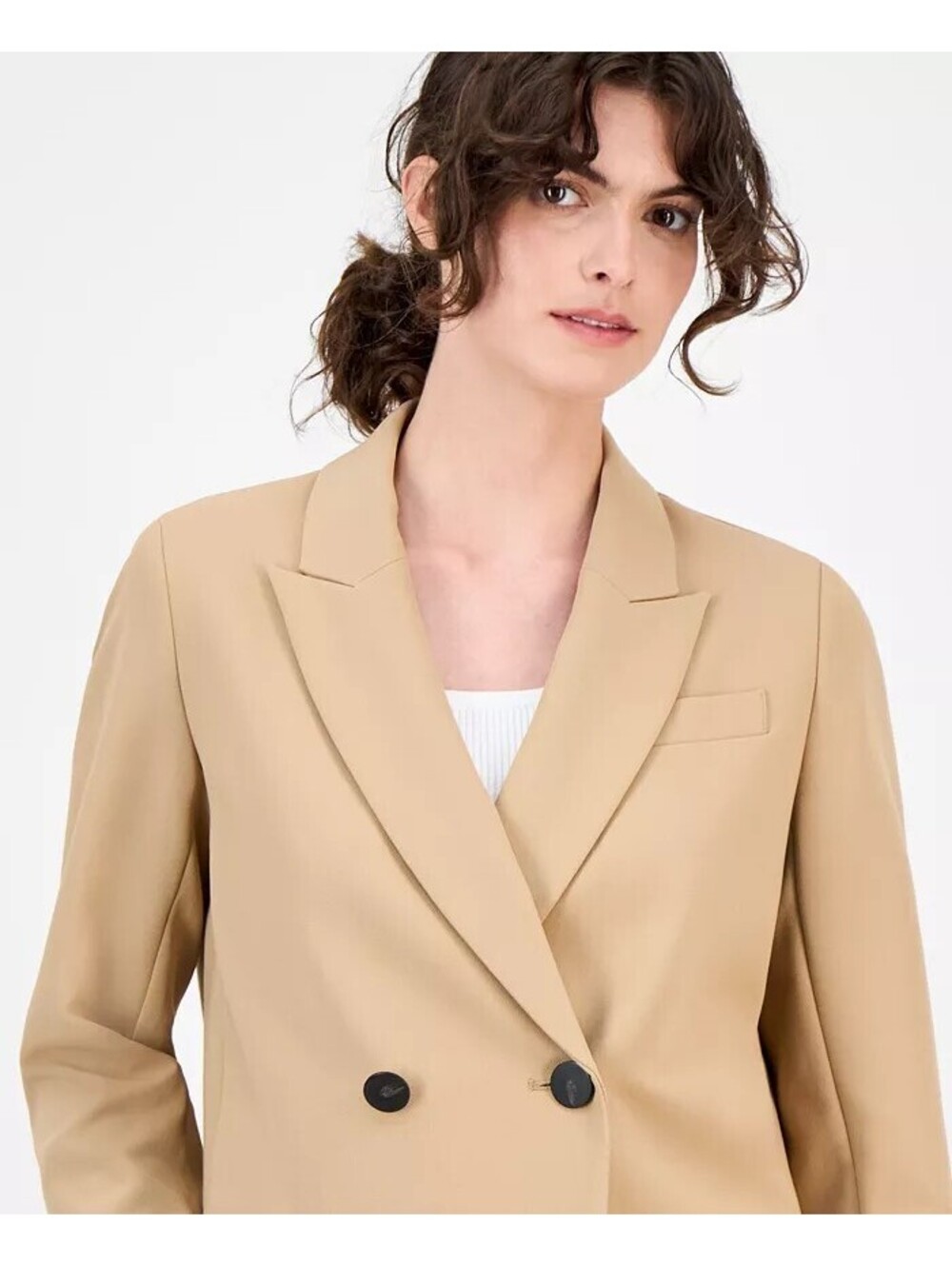 Anne Klein Double-Breasted Jacket 8